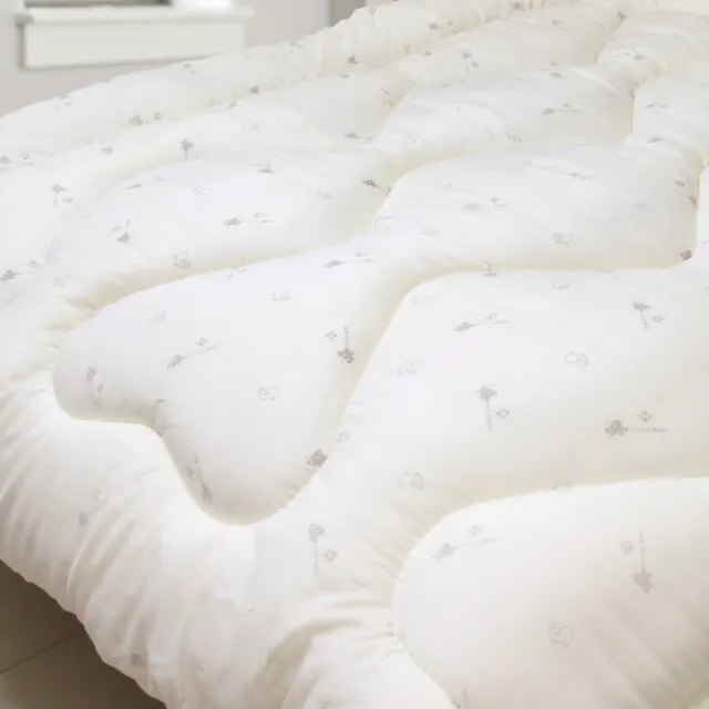 【BEARBED 熊棉】恆溫透氣保暖羊毛被(\原“LOHAS樂活家居”/台灣製造/雙人6X7尺/2.4KG/保暖/棉被)