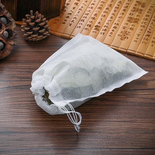 【E.dot】多功能茶包袋/濾茶袋-100入組(大號10x12cm)