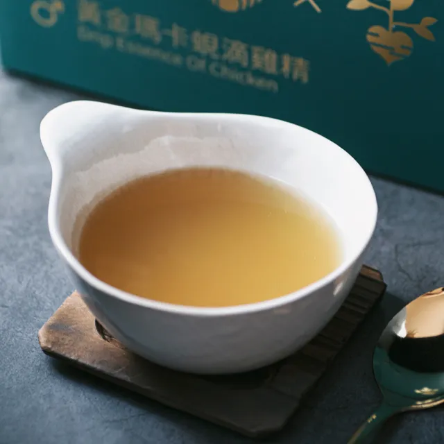 【森林先知-謝祖武推薦】黃金瑪卡蜆+蟲草菌菇滴雞精獨家禮盒組28入(42ml/入)