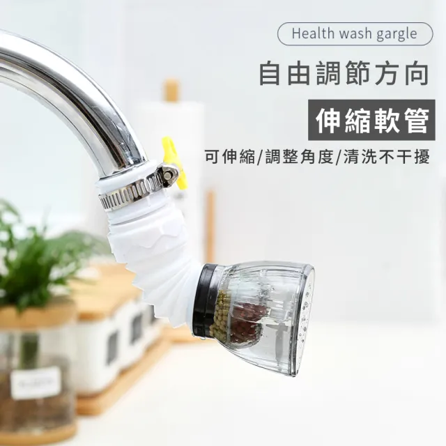 360度旋轉水龍頭延伸器(萬向水龍頭 水龍頭轉接頭 起泡器 節水器 淨水器  防濺水 過濾器 濾水器)