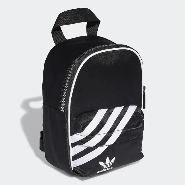 【adidas 愛迪達】BP MINI 迷你後背包 黑色 尼龍(GD1642)