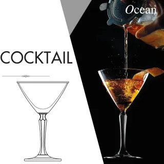 【Ocean】雞尾酒杯 調酒杯 Connexion系列 215ml 6入組(雞尾酒杯)