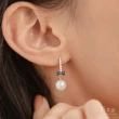 【蘇菲亞珠寶】14K玫瑰金 純淨喜悅 珍珠耳環