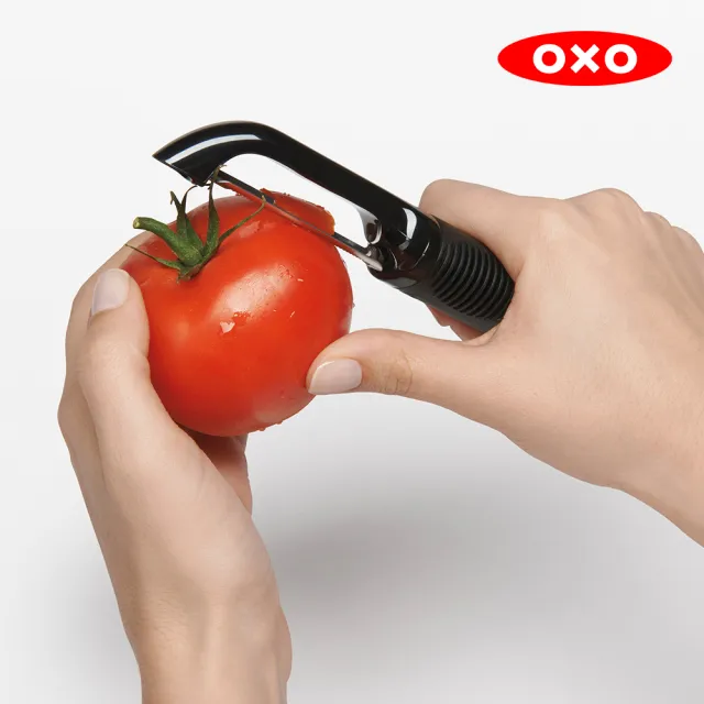 【美國OXO】軟皮蔬果削皮器