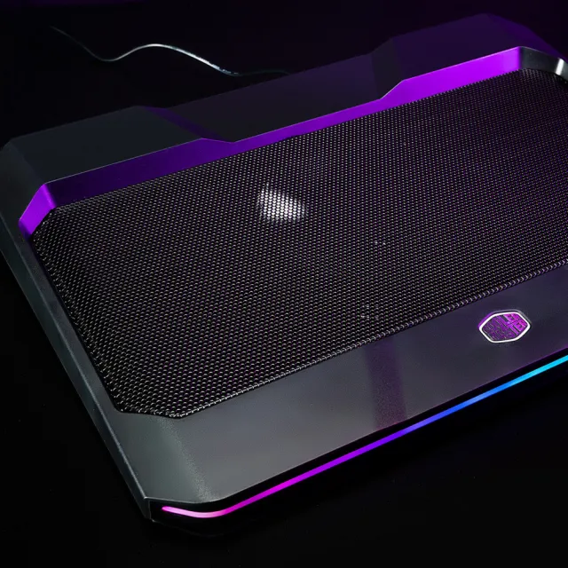 【CoolerMaster】Cooler Master Notepal X150 Spectrum RGB散熱墊(Notepal X150 Spectrum)