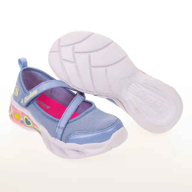 【SKECHERS】女童鞋系列 燈鞋 SWEETHEART LIGHTS(302303LPERI)