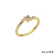 【ALUXE 亞立詩】10K金 鑽石戒指 繁星閃爍 星形 RW0004