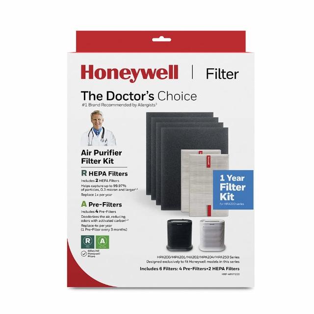 【Honeywell】(組合用)一年份耗材組HRF-ARVP200(適用HPA-200/202/HPA-5250)