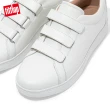 【FitFlop】RALLY QUICK STICK FASTENING LEATHER SNEAKERS 運動風休閒鞋-女(都會白)