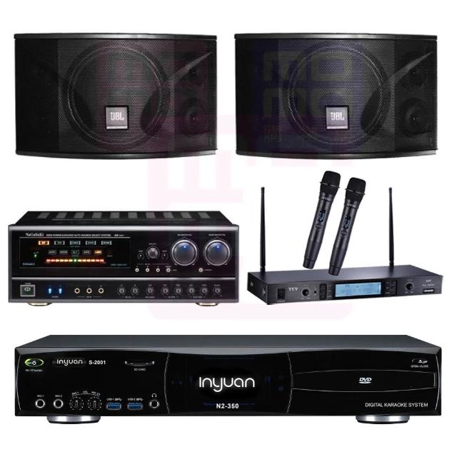 【音圓】S-2001 N2-350+BB-1 BT+TR-5600+JBL Ki110(點歌機4TB+擴大機+無線麥克風+喇叭)
