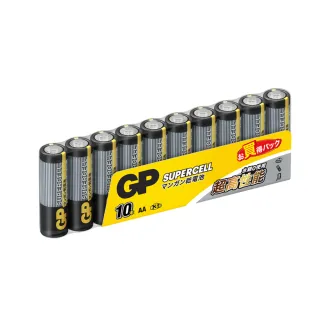 【超霸】GP-超霸-黑-3號超級碳鋅電池10入(GP原廠販售)