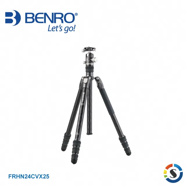 【BENRO 百諾】FRHN24CVX25 犀牛系列碳纖維三腳架套組(勝興公司貨)