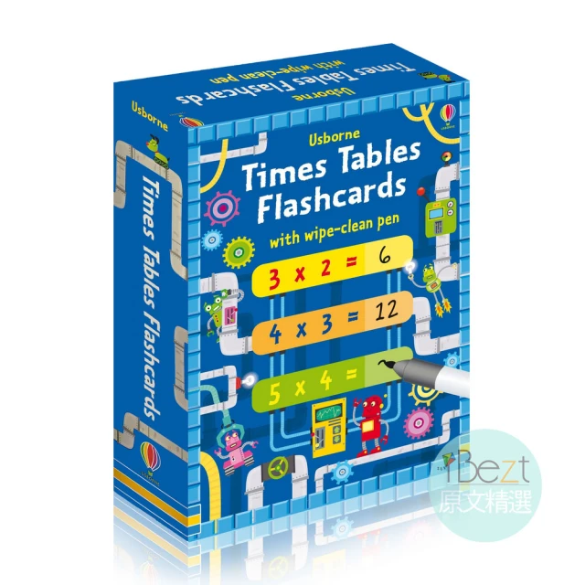 【iBezt】Time Tables Flashcards(Usborne Flashcards)