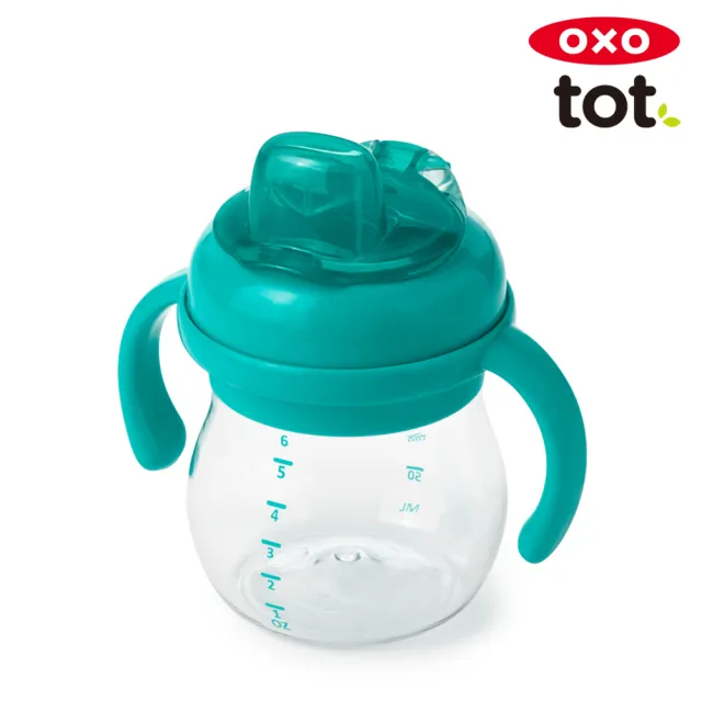 【美國OXO】tot 寶寶握鴨嘴杯(150ml/4M+)