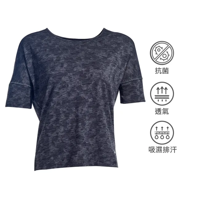 【Weather Report】吸濕快乾圓領T恤-女款 / 深灰(WL2201-06)