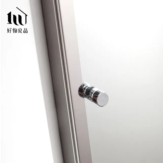 【好物良品】單開門角落空間壁掛式不鏽鋼收納鏡櫃 防水防潮防霉浴室浴櫃 極簡鏡子置物櫃(高60x寬30x深18cm)