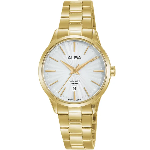 【ALBA】雅柏 東京復古時尚女錶-29mm 母親節 送禮 禮物(AH7W36X5/VJ22-X358G)