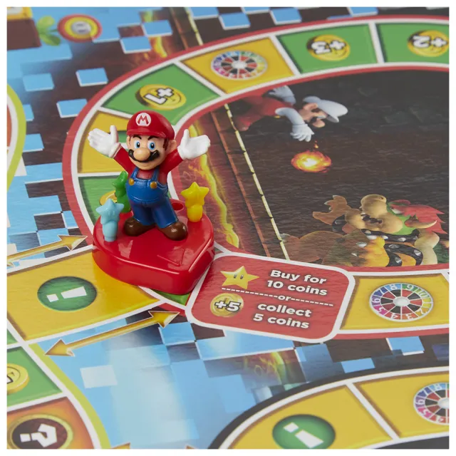 【Hasbro Gaming 孩之寶桌遊】Games-生命之旅超級瑪利歐遊戲組 中英文版 E9488(兒童益智遊戲/益智桌遊)