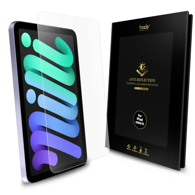 【hoda】iPad mini A17 Pro / mini 7 / mini 6 滿版AR抗反射玻璃保護貼