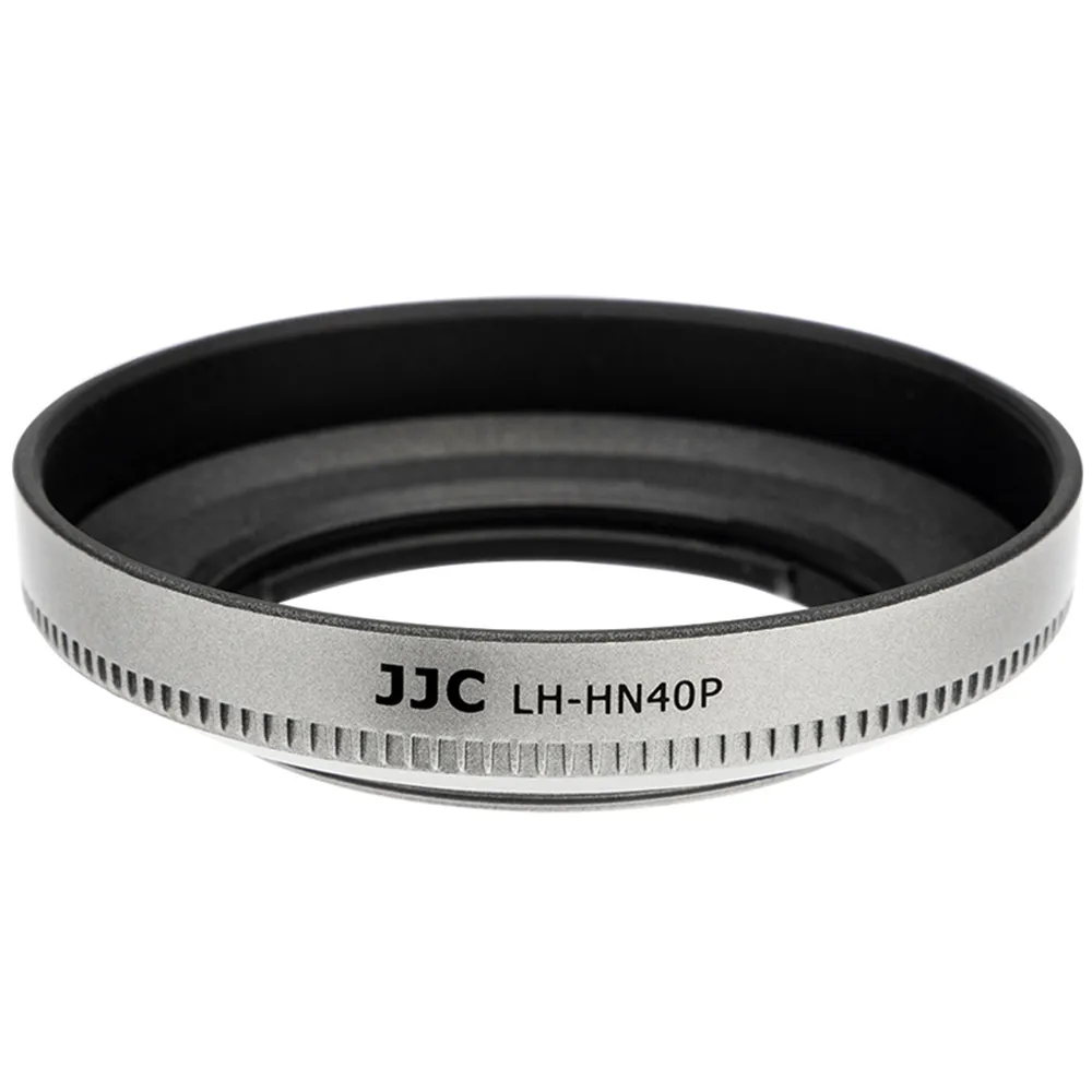 【JJC】銀色Nikon副廠遮光罩LH-HN40P SILVER(相容尼康原廠HN-40遮光罩)