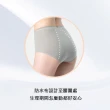 【Swear 思薇爾】柔感棉系列M-XXL素面高腰夜用生理褲(蒼鷺紫)