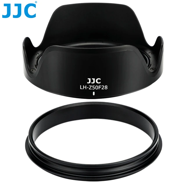【JJC】蓮花型Nikon副廠遮光罩LH-Z50F28(相容尼康原廠HN-41遮光罩)