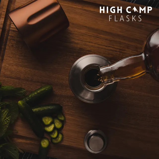 【High Camp Flasks】Firelight 375 Flask 酒瓶組(酒瓶、保溫、飲酒、質感、雞尾酒、戶外)