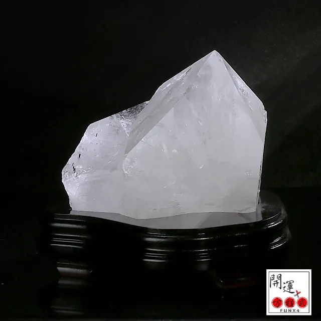 【開運方程式】天然巴西頂級中型白水晶鎮W1(1501G-一物一拍)