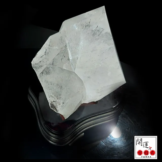 【開運方程式】天然巴西頂級中型白水晶鎮W1(1501G-一物一拍)