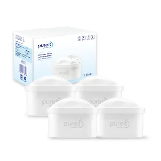 【Unilever 聯合利華】Pureit PX3000即淨濾水壺2.5L去水垢PLUS濾芯(4入組)