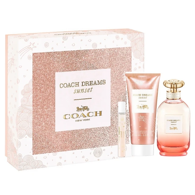 【COACH】Coach Dreams Sunset 逐夢暮光淡香精 90ml 禮盒(專櫃公司貨)