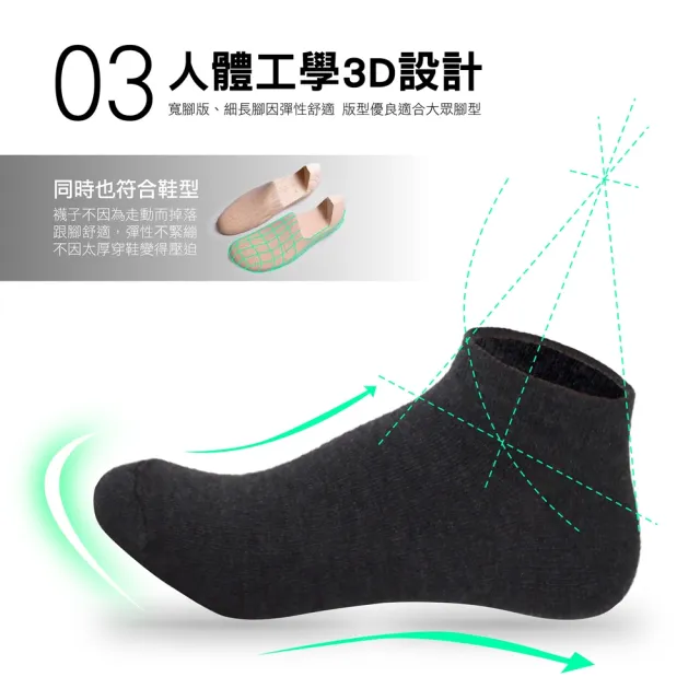 【MI MI LEO】6雙組-小資短筒襪/船型襪(#超值#小資#襪子#短筒襪#船型襪)