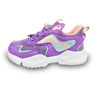【LOTTO】童鞋 WING RIDE 輕量跑鞋(紫-LT2AKR6017)