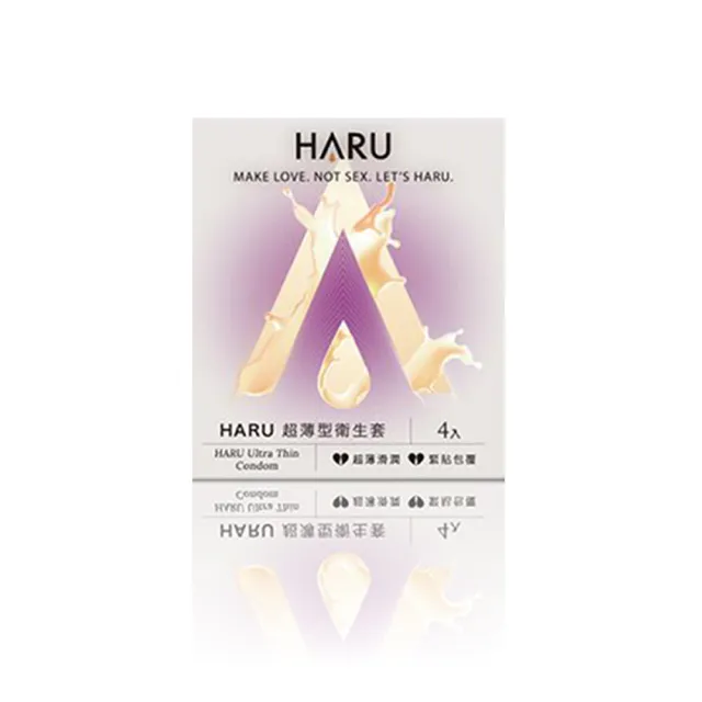 【保險套世界】Haru含春_超薄型保險套4入/盒