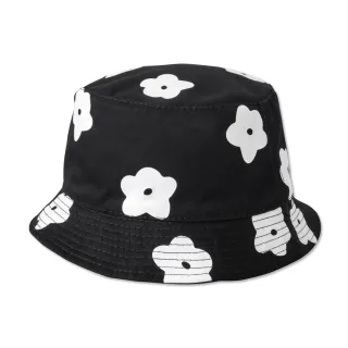 【VAST TAIWAN】Flower Bucket Hat 黑色(帽子)