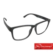 【Docomo】黑框透明平光眼鏡　抗UV紫外線　專業級設計　鏡框可配度數