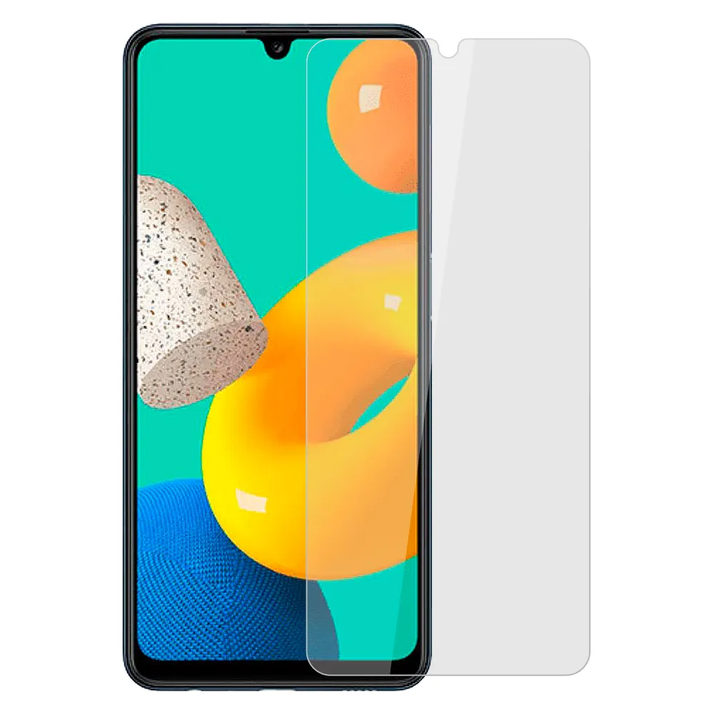 【Ayss】Samsung Galaxy M32/6.4吋 超好貼鋼化玻璃保護貼(滿膠平面透明內縮/9H/疏水疏油)