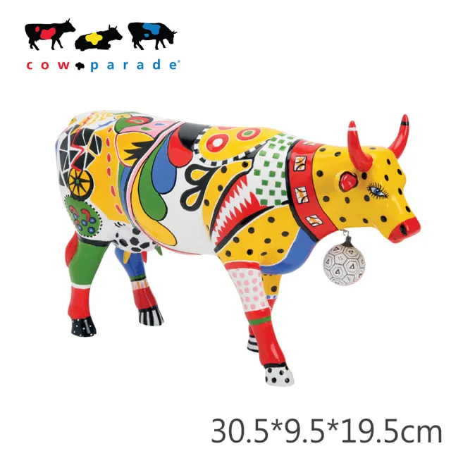 【CowParade】彩繪牛/足球運動牛(世界頂級藏品)