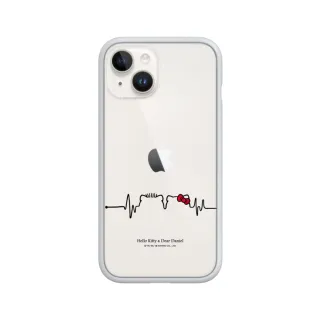 【RHINOSHIELD 犀牛盾】iPhone 13 mini/13 Pro/Max Mod NX邊框背蓋手機殼/撲通撲通(Hello Kitty)