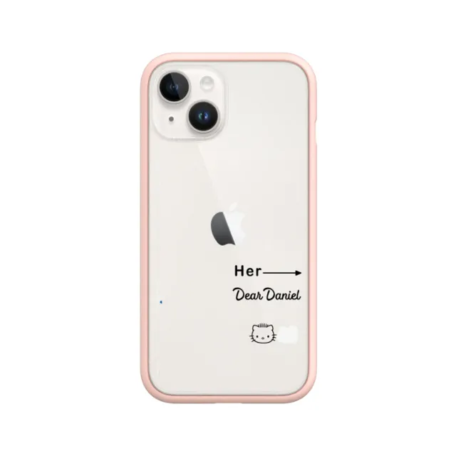 【RHINOSHIELD 犀牛盾】iPhone 13 mini/13 Pro/Max Mod NX邊框背蓋手機殼/她是我的(Hello Kitty)