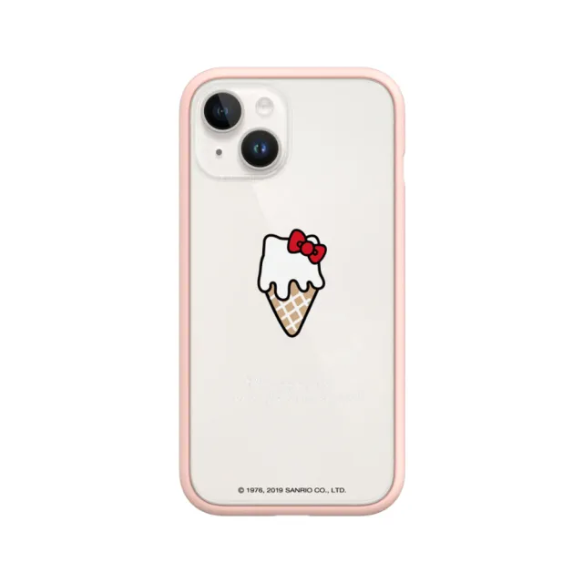 【RHINOSHIELD 犀牛盾】iPhone 13 mini/13 Pro/Max Mod NX邊框背蓋手機殼/融化你的心(Hello Kitty)