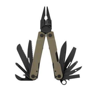 【Leatherman】Skeletool 工具鉗/狼棕款黑刃 832207/等高線圖款 832755(多功能工具鉗 戶外萬用刀)