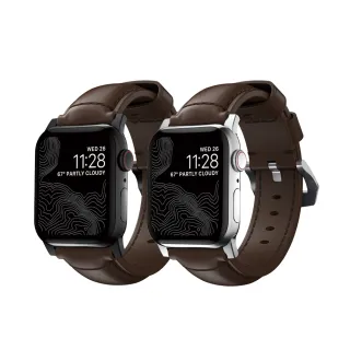【NOMAD】Apple Watch 42/44/45/49mm專用HORWEEN皮革錶帶(Apple Watch1-8代&SE&Ultra 全系列適用)