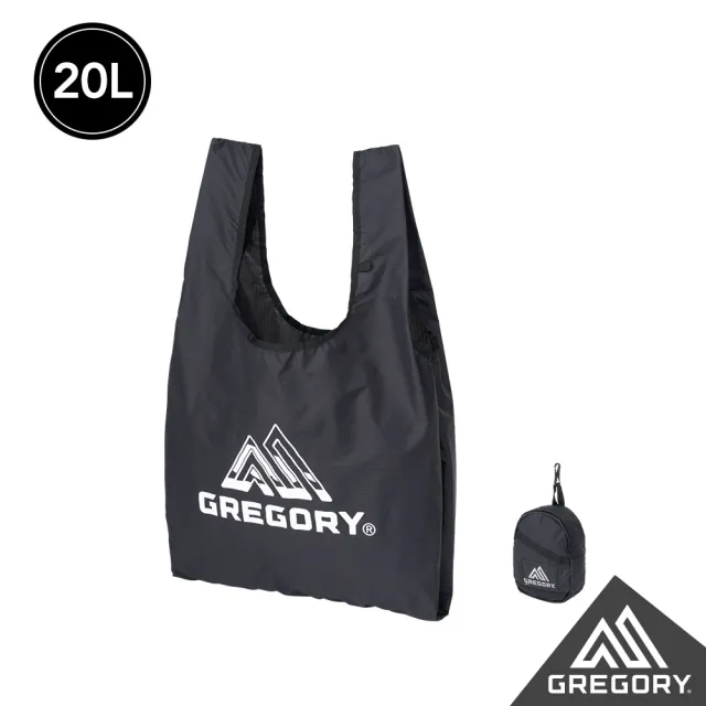 【Gregory】品牌購物袋(黑)