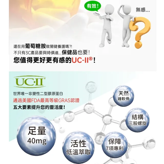 【和風生技】捷力定EX 膠原加鈣雙效版 足量UC-II＋膠原蛋白＋海藻鈣(60粒/盒)