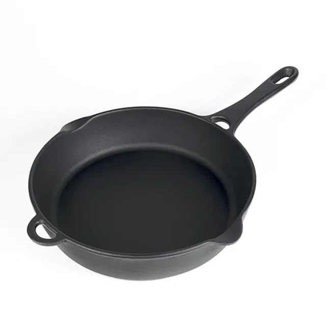 福介商店 南部鐵器 日本鑄鐵鍋 IWACHU 岩鑄 鑄鐵平底鍋21cm IH爐可用 單柄 炒鍋 煎鍋