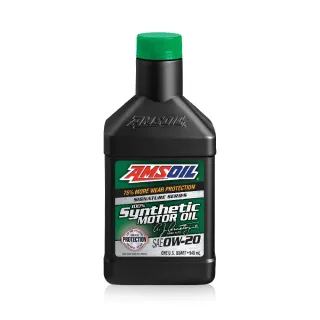 【AMSOIL 安索】0W-20 經典簽名版全合成機油 946ml(整箱12入 / 總代理源豐行)