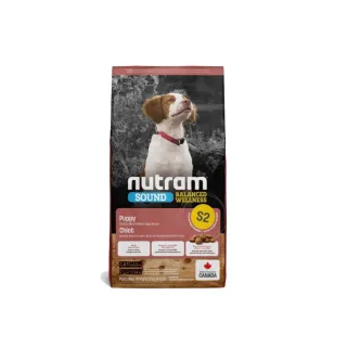 【Nutram 紐頓】S2均衡健康系列-雞肉+燕麥幼犬 2kg/4.4lb(狗糧、狗飼料、犬糧)