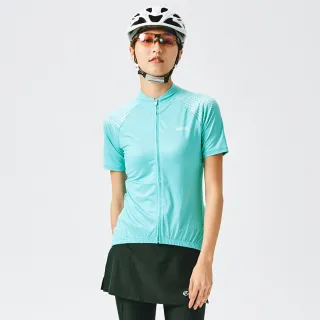 【ADISI】女抗UV快乾短袖自行車衣ABL2192206(輕量 吸濕排汗 速乾 抗紫外線 防曬 反光)