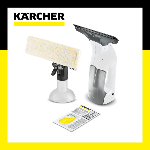 【KARCHER 凱馳】無線電動清洗機 玻璃洗窗機(WV1P)